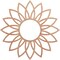 Ekena Millwork Daisy Wood Fretwork Pierced Ceiling Medallion, Cherry, 16"OD x 5 5/8"ID x 1/4"T CMWP16X16X0250DACH - alternate 1